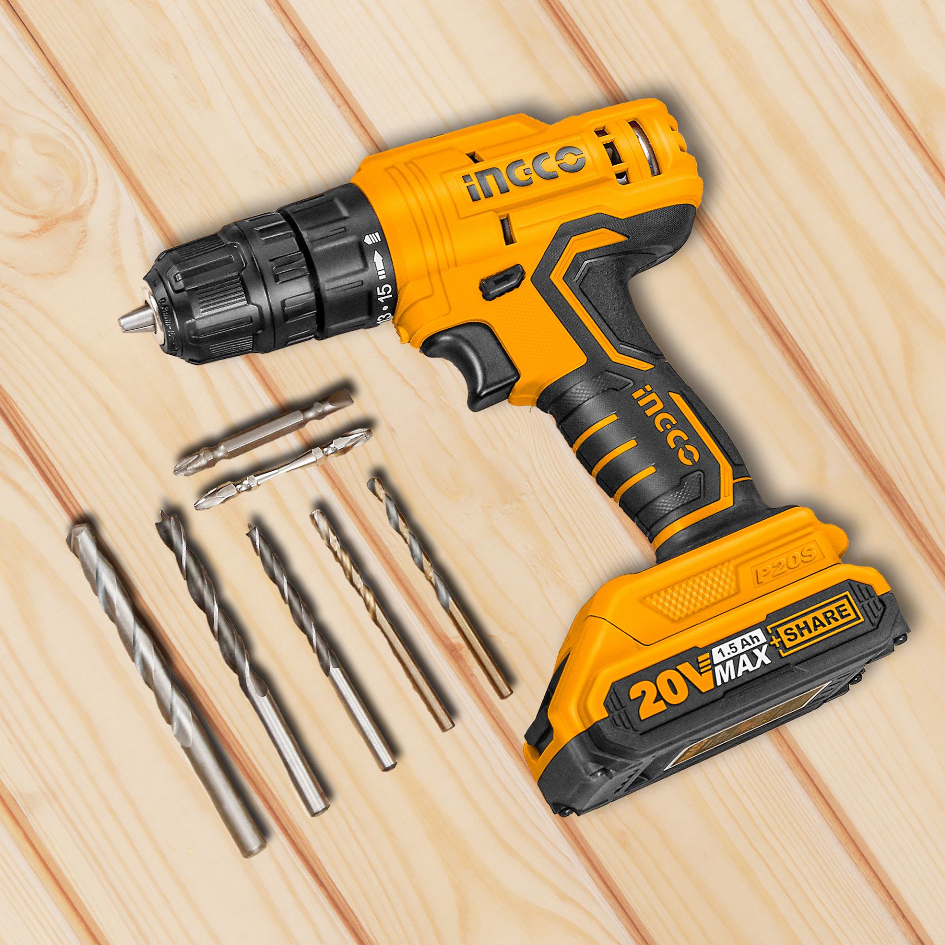 Ingco Cdli V Cordless Drill Powerful And Efficient Drilling