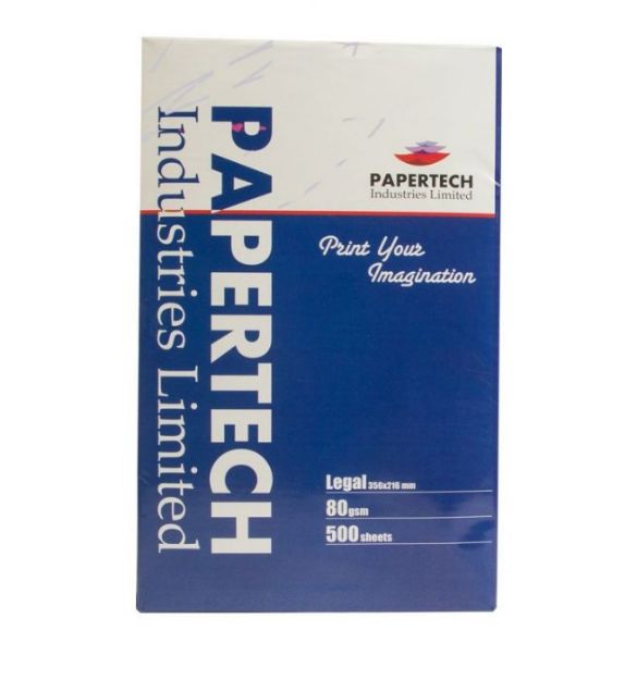Picture of Papertech Legal Size Offset Paper, 80 GSM