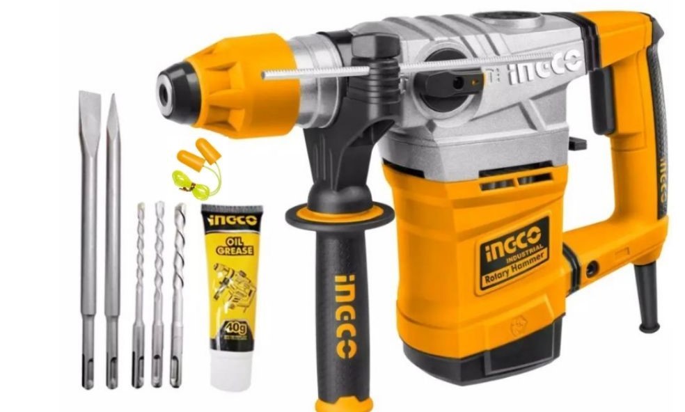 INGCO RH18008 Rotary Hammer 1050W Drill - Powerful and Versatile ...