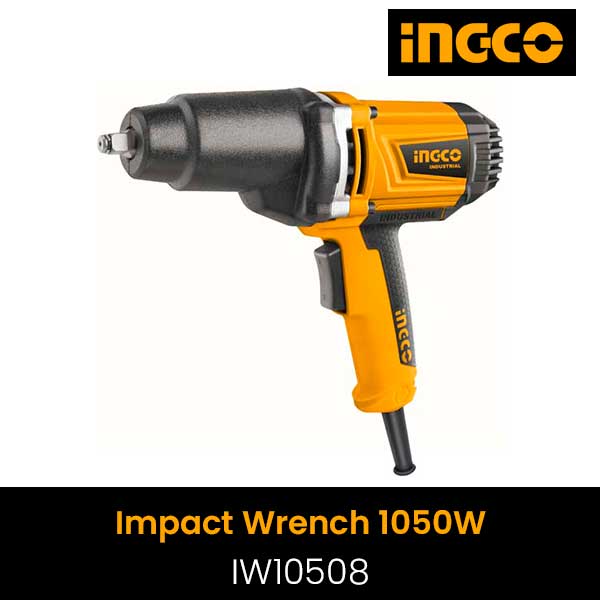 INGCO IW10508 Impact Wrench High Torque Power Tool for Heavy Duty