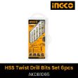 Picture of INGCO AKDB1065 6pcs HSS TWIST DRILL BIT