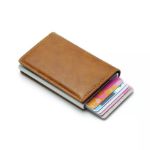 Picture of Baellerry RFID Card Holder Men Wallets Money Bag Male Vintage Short Purse PU Leather Slim Thin Wallets