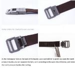 Picture of Double Ring Nylon Woven Fabric Belt for Men