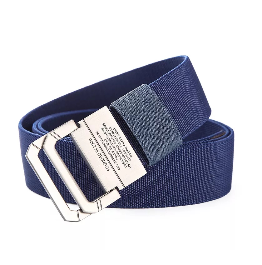 Premium Double Ring Nylon Woven Belt for Men in