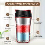 Coffee Mug ,Coffee mate Insulated Mug Thermos steel Hot or Cold Insulated Flask Leak Proof Rust Proof Coffee Mug