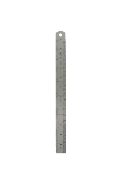 Picture of Swordfish Stainless Steel Measuring Ruler Scale 12"