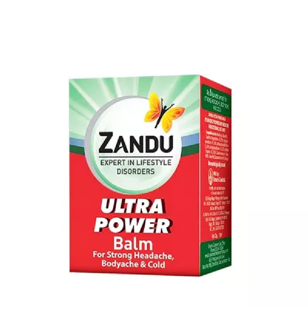 Get Quick Relief with Zandu Balm Ultra Power - Fast-Acting Pain Relief ...