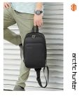 Picture of Arctic Hunter Tough Men Series XB00113 Water Resistant Expandable Shoulder Bag Anti-Theft Crossbody Sling Bag