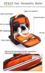 Picture of Golden Wolf GB00378 Laptop Backpack For Men USB Charging Bag Pack Large Capacity Teenager Schoolbag Male Travel Backpacks Mochilas Bags