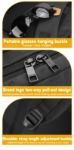 Picture of Golden Wolf GB00378 Laptop Backpack For Men USB Charging Bag Pack Large Capacity Teenager Schoolbag Male Travel Backpacks Mochilas Bags