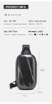 Picture of BANGE 7353 Premium Quality Crossbody Bag Anti-Theft YKK Zipper Water Repellent Fabric Tablet Bag Travel Chest bag Shoulder Bag 