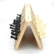 Picture of Xinliye 3-in-1 15 Inch Wooden Folding Chess & Checkers Set 6cm Height King Chess Wood Board Games Kids Educational Toys