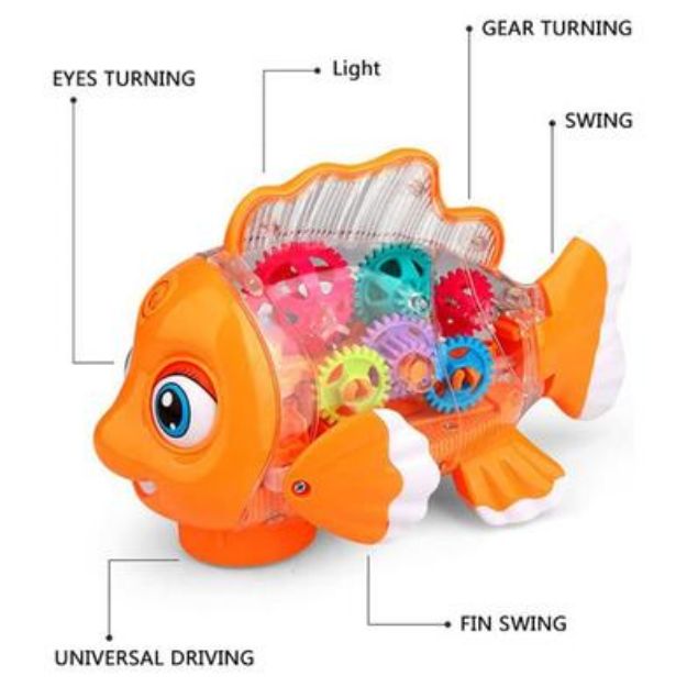 Picture of Transparent Gear Fish With Acceleration Walking Function