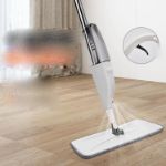 Picture of Aurora Water Spray Mop Home Cleaning Tools 360 Degree Rotating Handheld Mop With Reusable Microfiber Pads Floor Cleaner