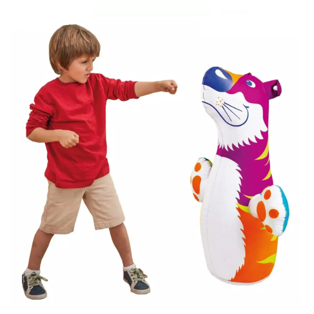 Picture of Intex Wet Set Hit Me Inflated Toy for Kids Inflatable Tiger Toy Water Filled Base BOP