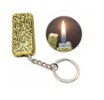 Refillable Metal Body Mini Gas Lighter Premium Fashionable Essential Small Smoking Lighter Key Ring