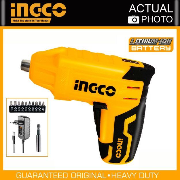 Ingco CSDLI0402 Heavy Duty Lithium-Ion cordless screwdriver 