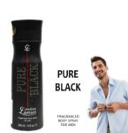 Pure Black Body Spray For Men 200ml