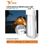 YAGE High Brightness Rechargeable LED Light Emergency Light and Torch