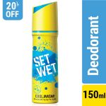 Set Wet Cool Avatar Deodorant 150ml