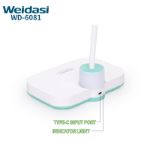 Weidasi WD-6081 Rechargeable and portable modern bed side eye-caring led table reading light with night light