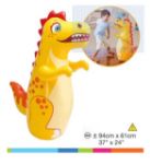 Intex Wet Set Hit Me Inflated Toy for Kids Inflatable Dragon Toy Water Filled Base BOP