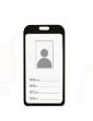Aluminum ID Card Holder