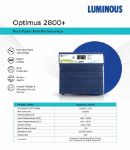 Luminous Optimus 2800 Pure Sine Wave IPS 24V