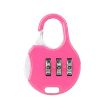 Cute Mini Combinations Padlock for Luggage Backpack Handbag