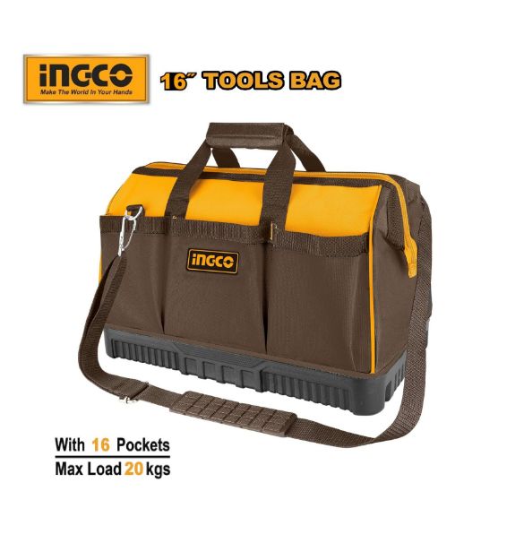 INGCO HTBG08 Tools Bag -16 Inch