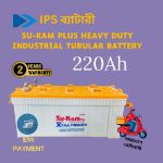 Su-kam Plus 6PHBT 220 AH Industrial Tubular IPS Battery