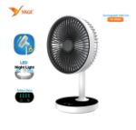 YAGE YG-7998N Rechargeable Multifunctional Desktop Fan with LED Light