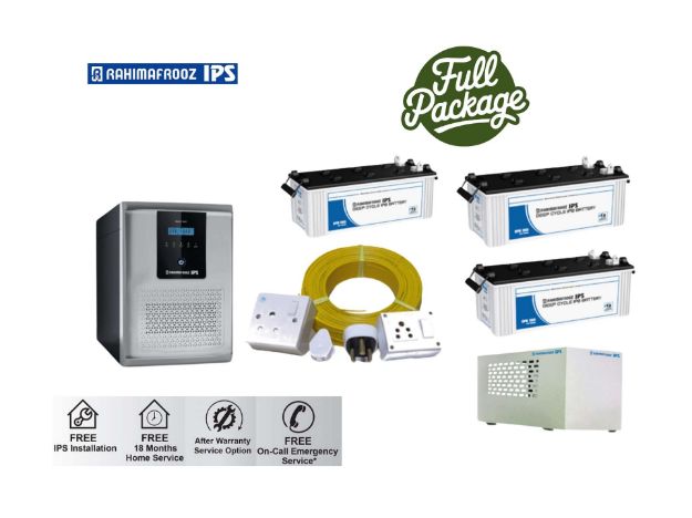Rahimafrooz RZ-3.2KVA IPS Inverter and Battery Full Package