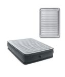 INTEX Dura‑Beam Deluxe Comfort‑Plush Air Mattress-Inflatable Double Bed-60" Width
