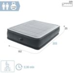 INTEX Dura‑Beam Deluxe Comfort‑Plush Air Mattress-Inflatable Double Bed-60" Width