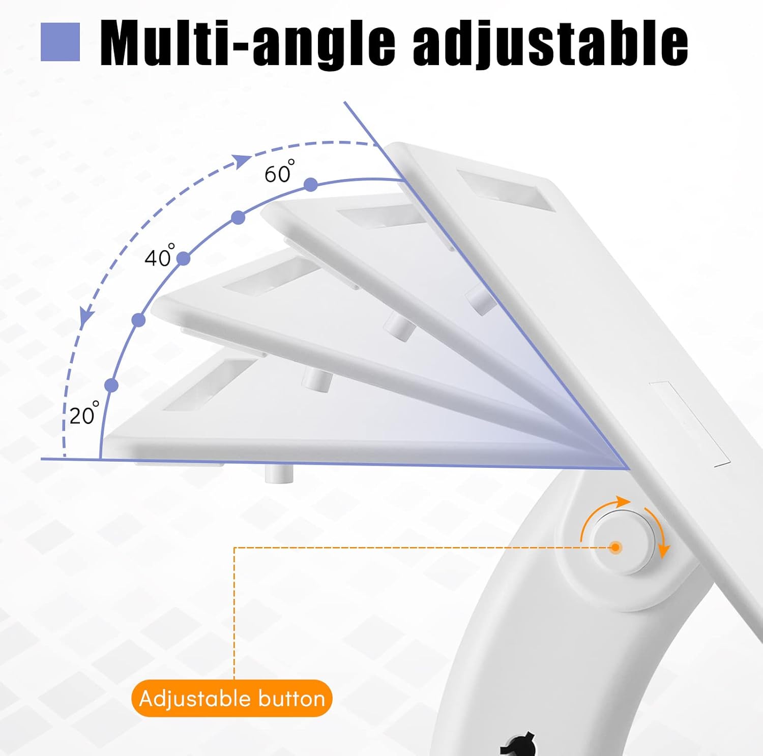 0009210 forever easy lap desk foldable portable laptop table for bed or floor