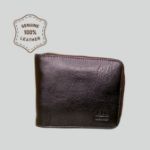 Genuine Leather Men’s Wallet with Zipper-AL-85 | Export Quality