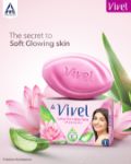 Vivel Lotus Oil & Aloe Vera Soap – Soft, Glowing Skin with Natural Care