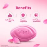 Vivel Lotus Oil & Aloe Vera Soap – Soft, Glowing Skin with Natural Care