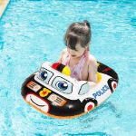 INTEX Police Car inflatable Swim Ring – Wet Set Collection for Kids & Adults