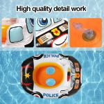 INTEX Police Car inflatable Swim Ring – Wet Set Collection for Kids & Adults