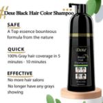 Dexe Black Hair Shampoo with Comb 200ml
