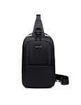 Golden Wolf GXB00725, anti-theft crossbody bag, waterproof chest bag, casual shoulder bag, travel sling bag, men’s crossbody bag, stylish waterproof bag