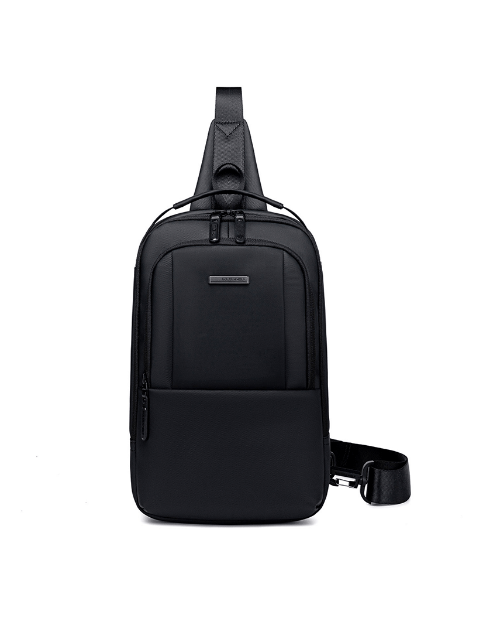 Golden Wolf GXB00725, anti-theft crossbody bag, waterproof chest bag, casual shoulder bag, travel sling bag, men’s crossbody bag, stylish waterproof bag