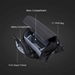 Arctic Hunter K00576 Camera Bag for DSLR– Crossbody Sling Bag
