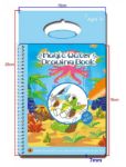 Magic Water Coloring Painting Reusable Drawing Book for Kids