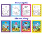 Magic Water Coloring Painting Reusable Drawing Book for Kids
