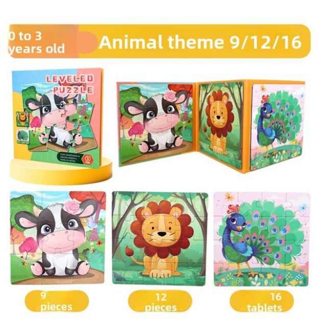 Leveled Magnetic Puzzle Toyz for Kids Fun