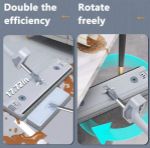 M6 Hand-Free Flat Mop with 360° Rotating Head