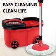 Magic Spin Mop with Bucket – 360° Rotating Microfiber Head